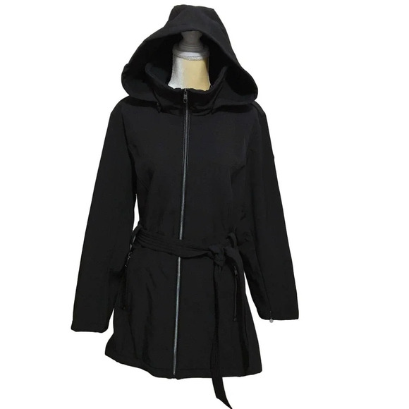 Steve Madden NWOT Softshell Trench Coat Women 1X - Picture 1 of 15